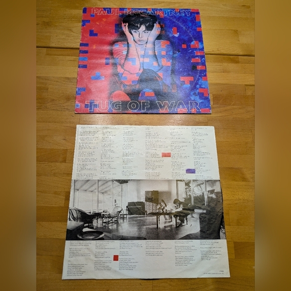 Paul McCartney 'Tug of War' Vinyl Record - Picture 6 of 8